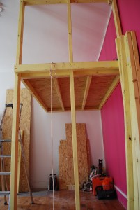 construction OSB-chambre-mezzanine-grenoble